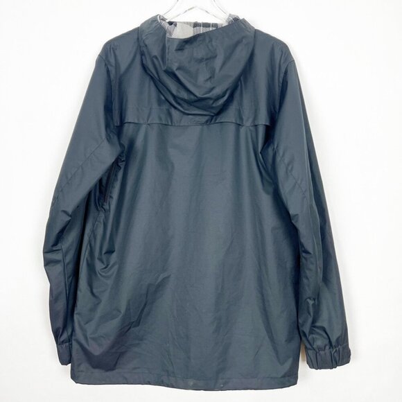 Burton DryRide Hooded Lightweight Jacket Black w/Plaid Lining. Men's Size XL - Picture 15 of 16